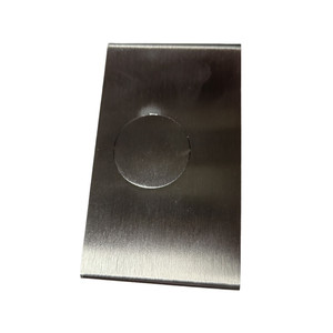 Scatola per Pulsante di Uscita Controllo Accessi in Acciaio Inox 201 Lucido, <span class=keywords><strong>86MM</strong></span> X <span class=keywords><strong>86mm</strong></span> X 40mm, Foro per Cablaggio Diametro 20 - Product Image 2