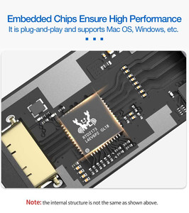 Adattatore Hub 8-In-1 tipo C supporto <span class=keywords><strong>Computer</strong></span> SmartPhone Super velocità USB-C 3 porte USB-C Hub - Product Image 6