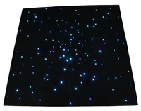 Panel de Techo Acústico Prefabricado Modular de Fibra Óptica de Aluminio con Efecto de Estrellas, Kit de Iluminación LED para Cine en Casa con Efecto de Estrellas Fugaces