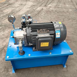 Station de pompage hydraulique Xiangli 1,5 kW, réservoir d'huile 30 L, pompe à engrenages, double électrovannes, unité de puissance, équipement - Product Image 3