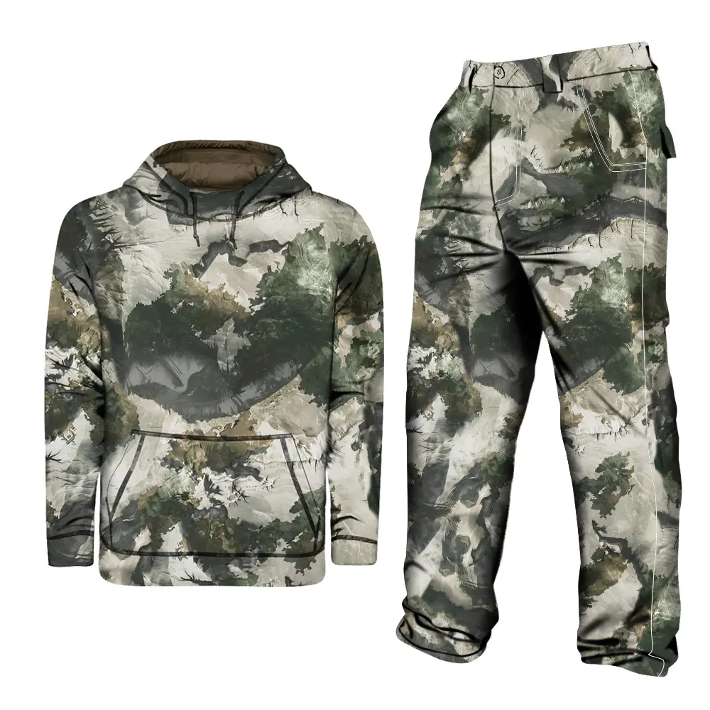 Chaqueta personalizada productos de equipo de caza chaqueta de caza de invierno ropa de caza de camuflaje para hombres