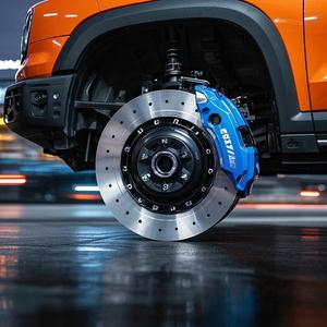 Yoker แผ่นดิสก์เบรกหลังรถบรรทุก Audi 4F0615601E Audi ระบบเบรกรถยนต์แบบใหม่ระบบเบรกโรเตอร์เบรกซ่อมโดยตรงจากผู้ผลิต - Product Image 3
