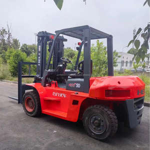 Carretilla elevadora diésel marca Heli, 5 toneladas, 3 toneladas, contenedor de gasolina LPG, palanca de cambios lateral de mástil, altura de elevación de 3-6m, elevadores de horquilla de combustión interna - Product Image 3