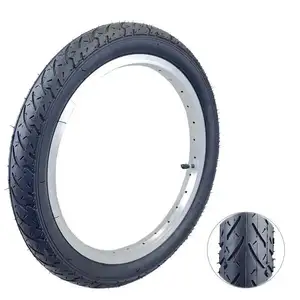 16x2.125 for e-bike tire Bike Cycling Tire Rubber Tube tyre Black butyl rubber