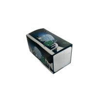 Boîte cadeau en carton écologique haut de gamme, personnalisée et imperméable, pour masques médicaux/produits jetables, fermeture magnétique