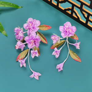 Nuevo Clip para el Cabello de Seda Morada Super Fairy Original 2025, Accesorio Versátil para el Cabello Estilo Antiguo Hanfu, con Borla - Product Image 1
