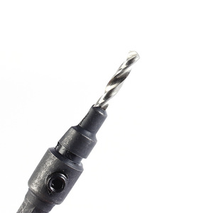 High-Speed Steel Countersinking <b>Drill</b> <b>Bit</b> for Finishing Plastic <b>Wood</b> Panel Drilling Versatile Multifunction Woodworking Tool - Product Image 5