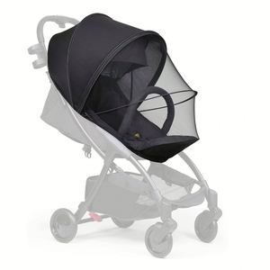 Pare-soleil et moustiquaire universels 2-en-1 pour poussette, housse de poussette avec protection UV et fermeture éclair bidirectionnelle pour landau - Product Image 1
