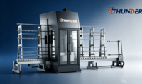 Machine CNC verticale pour le perçage, le fraisage, le rectification et le polissage du verre THUNDER 2000*3000mm