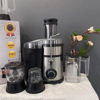 Presse-agrumes manuel 4-en-1 pour oranges, citrons et grenades, extracteur de jus de fruits – Vente chaude