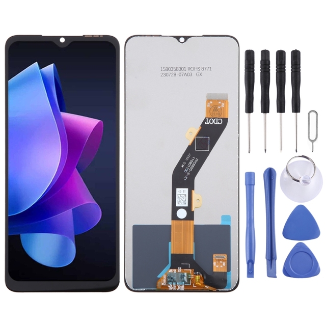 Factory Price OEM LCD Screen for Tecno Spark Go 2023 with Digitizer Full Assembly Touch Screen Replacement