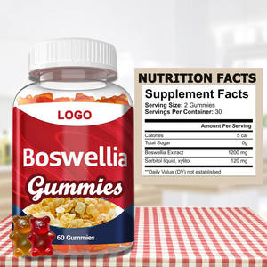 Estratto di Boswellia Serrata Gummies Integratore di supporto per articolazioni 1200mg-con incenso, acido boswellico ed estratto di resina botanica - Product Image 2