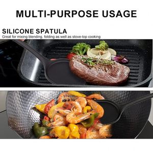 ชุดเครื่องครัวสวยงาม รุ่นใหม่ ปี 2025 สีดำ ชมพู เขียว หรูหรา พรีเมียม อุปกรณ์ครัวซิลิโคน ตะหลิวทำอาหาร - Product Image 4