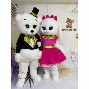 Oso de Peluche Oso Polar Oso Pardo Oso Grizzly Oso Panda Disfraz de Mascota de Dibujos Animados <span class=keywords><strong>para</strong></span> Fiesta Cumpleaños Boda Venta al por Mayor - Product Image 3