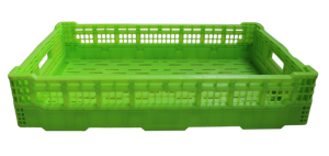Caisse en plastique pliable 600*400*120, panier en plastique pliable pour fruits et légumes - Product Image 2