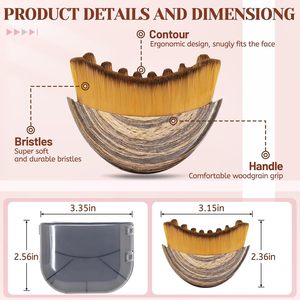 Brosse de massage lymphatique <span class=keywords><strong>pour</strong></span> <span class=keywords><strong>le</strong></span> <span class=keywords><strong>visage</strong></span>, réducteur de double menton, brosse de drainage lymphatique <span class=keywords><strong>pour</strong></span> <span class=keywords><strong>le</strong></span> <span class=keywords><strong>visage</strong></span> - Product Image 5