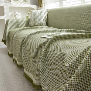 Housse de canapé de haute qualité housses de coussin de canapé <span class=keywords><strong>vert</strong></span> gaufré housse de canapé en forme de L pour toutes les saisons universelles - Product Image 6