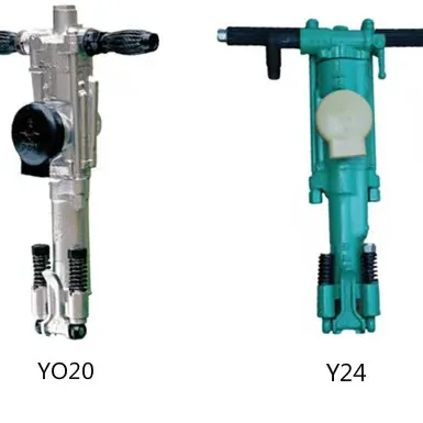 YT24 YT29 Y19A-perforadora de roca manual, máquina perforadora de roca de túnel