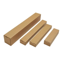Long Strip Carton Wellpappe schachtel Verpackung für getrocknete Blumen Regenschirm Malerei Lampe Rohr Angelrute Medizinisches Instrument