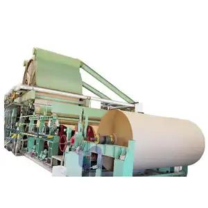 High Speed Corrugated Fluting Production Line Waste Carton Cardboard Recycling Plant Kraft Paper Mill Making Machine