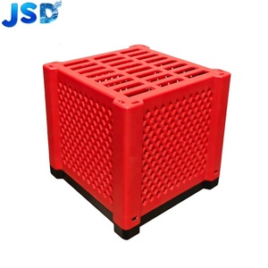 Filtre d'aquarium JSD Rubik's Cube empilable en <span class=keywords><strong>PVC</strong></span> pour médias filtrants en anneaux céramiques, bio-billes et roches volcaniques - Product Image 1