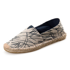 Espadrilles en toile de coton unisexe à bas prix, vente en gros, chaussures pour hommes - Product Image 1
