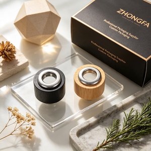Tapa de madera pintada ecológica para frascos de vidrio, suministro de fábrica OEM personalizado con impresión UV y grabado de logotipo - Product Image 4