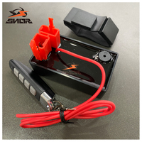Kit d'amélioration de moteur de moto SNOR de haute qualité CG125 150 200 AC DC universel noir CDI Ignitor Performance pour Honda