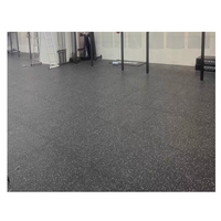 Dalles de sol en caoutchouc pour salle de sport commerciale, antidérapantes, durables, écologiques, absorption des chocs, tapis de couleur personnalisée pour centre de fitness