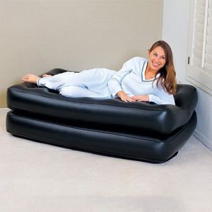 Sleeper love seat sofá cama plegable de <span class=keywords><strong>aire</strong></span>, sofá cama inflable 5 <span class=keywords><strong>en</strong></span> 1 tamaño queen - Product Image 3