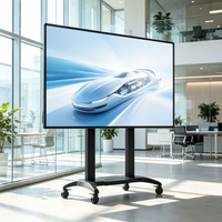 Pantalla de Señalización Digital 4K Personalizada de 32 a 75 Pulgadas, Rotación Vertical y Horizontal, Kiosco Publicitario para Ferias Comerciales y Salas de Exposiciones