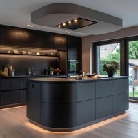 Ensemble de meubles de cuisine Lesso Home au design moderne avec évier, armoires modulaires complètes, ensemble de meubles de cuisine de luxe, armoires de cuisine