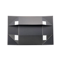Boîte en carton pliable magnétique personnalisée pour chaussures, texture crocodile, emballage jetable écologique pour chaussettes et fourrure
