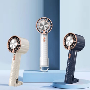 2024 Hot Mini Portable USB Charging Ventilator <b>Three</b>-Speed Adjustable Handheld Turbine Cooling Fan with High Wind Speed - Product Image 2