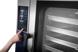 <span class=keywords><strong>Four</strong></span> à air chaud industriel électrique commercial numérique à 5 plateaux avec fonction vapeur et convection, idéal pour la boulangerie (Chine) - Product Image 3