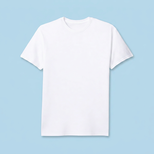 Vente en gros de t-shirts unisexes décontractés en jersey 100% coton de haute qualité, teints unis, col rond, fabrication au Bangladesh, prix bas - Product Image 3
