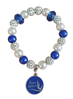 Bracelets à breloques Zeta Phi Beta Sorority