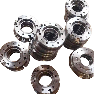 Customized CNC Plasma Cutting Steel Flange with Holes OEM CNC Lathe Machining Stainless Steel Cast CNC Big Flanges - Product Image 1