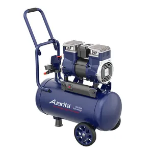 Auarita Tank 24l/5.28gal Olievrije Luchtcompressor Multifunctionele Type Gedempte Luchtcompressor