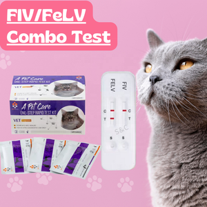 Tests d'antigènes du virus de l'herpès chat Tests félins FCV + FHV + FPV Parvovirus Bandelettes de test vétérinaire Calicivirus Parvovirus - Product Image 4