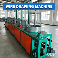 Machine à tréfiler le fil de fer entièrement automatique de haute précision, à poulies multiples, pour le fil d'acier destiné aux travaux de construction