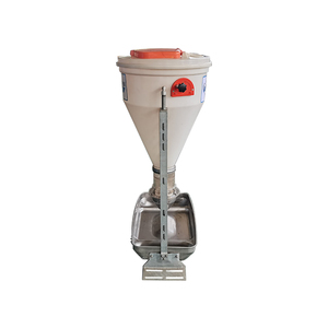 Hengyin Pigs House Nouvel équipement d'élevage Mangeoire automatique humide et sèche Plastique+Acier Blanc Garantie 1 an - Product Image 1