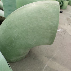 Codo FRP resistente a productos químicos Codo de tubería GRP para sistemas de procesos industriales - Product Image 2