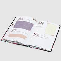 Reliure de livres à couverture rigide et impression personnalisée, impression offset de menus de haute qualité avec plastification, directement de l'usine