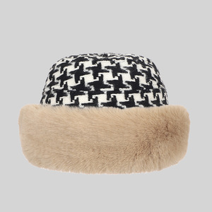 <span class=keywords><strong>หมวก</strong></span>ไหมพรมแฟชั่นหนาสำหรับใส่ป้องกันหูฤดูใบไม้ร่วงและฤดูหนาวให้ความอบอุ่น - Product Image 1