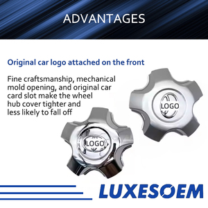 Cache-Moyeux LUXESOEM pour <span class=keywords><strong>Toyota</strong></span> Land Cruiser LC100 TY-60671 42603-60671, Pièces Automobiles, Cache-Moyeu Central de Roue - Product Image 5