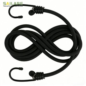 Tali Elastis Bungee Lateks dengan Penutup Poliester Kuat untuk Pengikat Barang Perjalanan dan Penyimpanan - Product Image 5