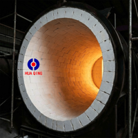 Brique Réfractaire en Zircone Corindon Al2O3+ZrO2 94% CCS 100MPa Choc Thermique 15x Densité apparente 3.15 Haute Résistance à la Découpe