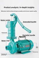 Bomba Sumergible de Gran Caudal para Pozos, Riego Agrícola, Suministro de Agua Doméstica, Funcionamiento Estable, Bajo Ruido, Directo de Fábrica OEM
