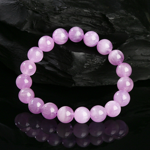 JDGEMS Naturel Kunzite Pierre Perles <span class=keywords><strong>Bracelet</strong></span> Élastique Femmes Stretch <span class=keywords><strong>Bracelet</strong></span> Violet Spodumène Kunzite Pierre Guérison Gems <span class=keywords><strong>Bracelet</strong></span> - Product Image 5